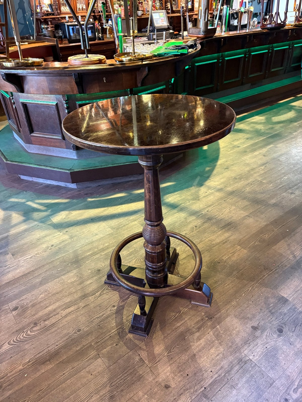 Stamtafel / Pokertafel / Café statafel, Ophalen, Zo goed als nieuw