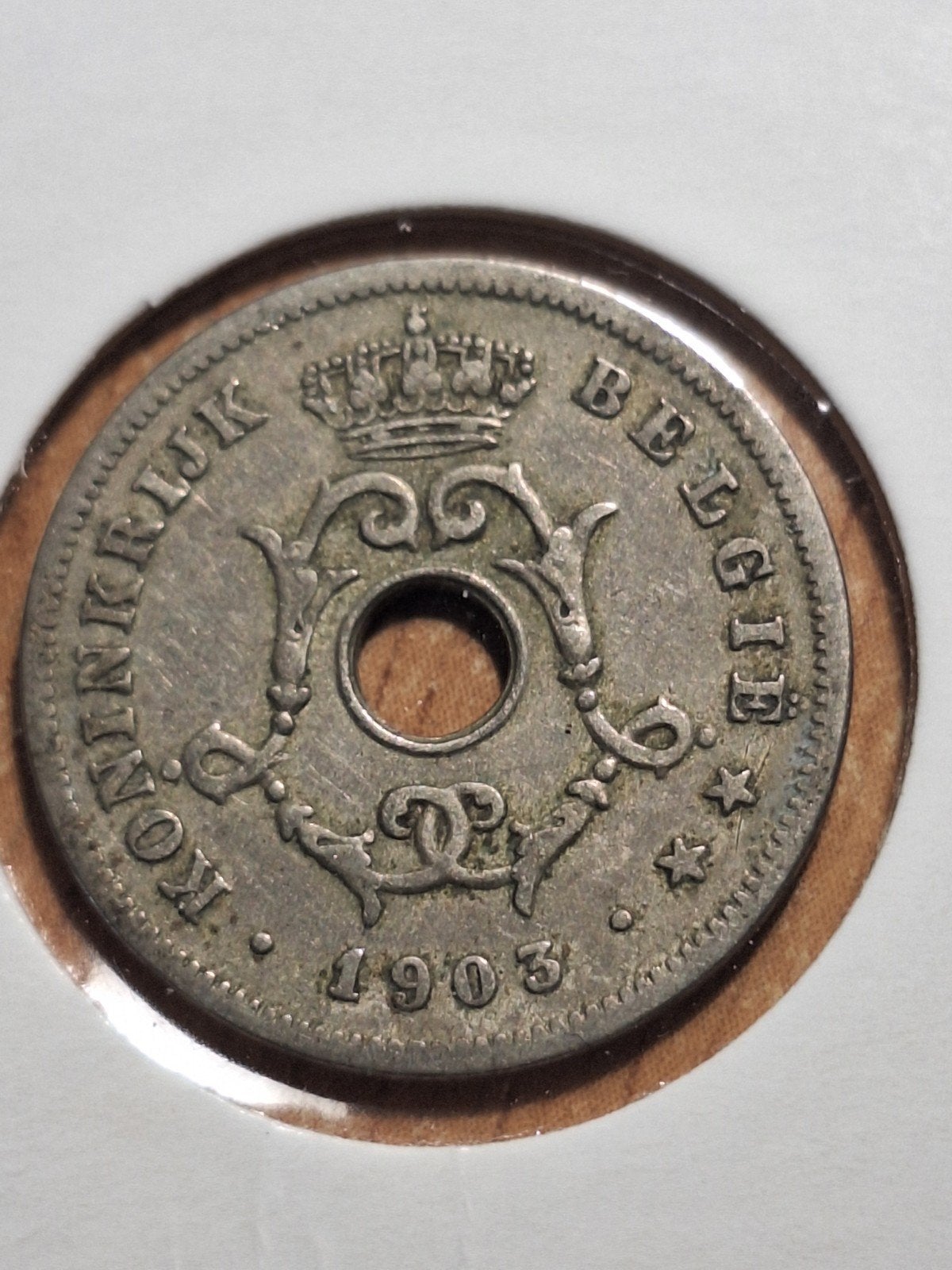 BELGIË 10 centimes 1903 (#71), Postzegels en Munten, Munten | België, Ophalen of Verzenden, Overig, Losse munt