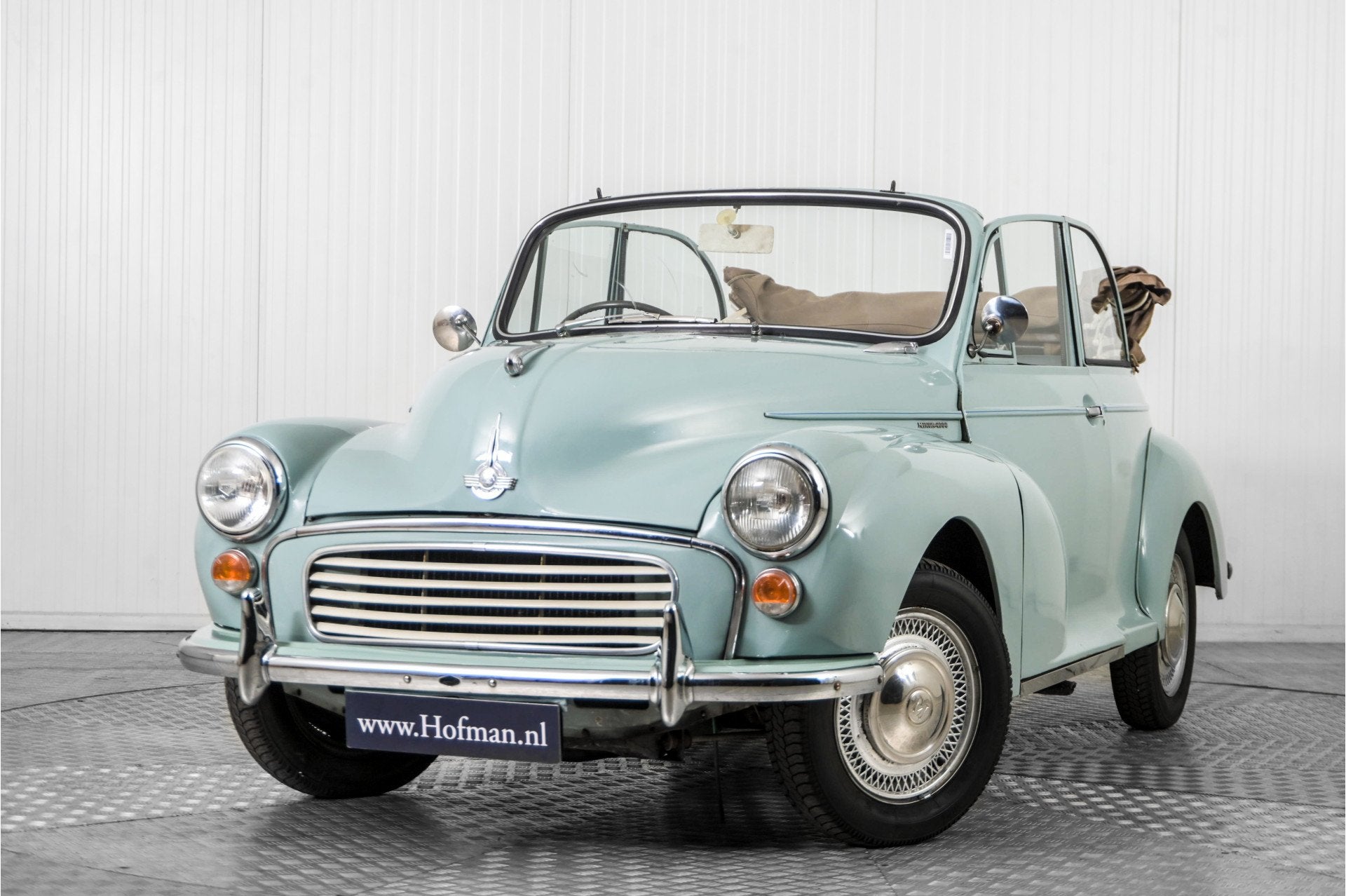 Morris Minor 1000 Tourer (bj 1964), Auto's, 743 kg, Gebruikt, Blauw, 948 cc