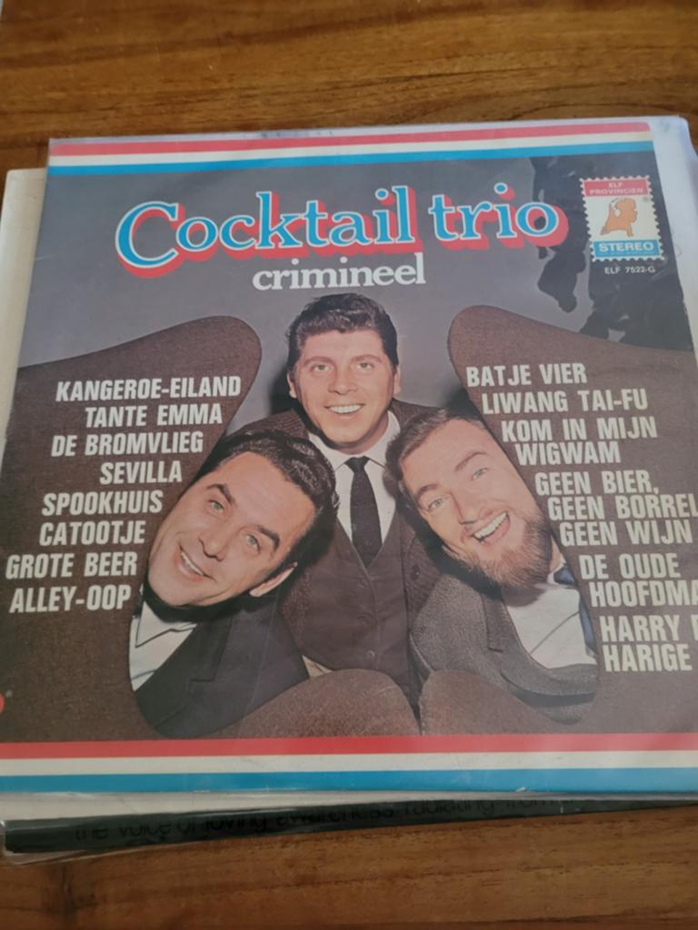 Top lp cocktail trio crimineel, Ophalen of Verzenden, Zo goed als nieuw, Overige formaten, Levenslied of Smartlap