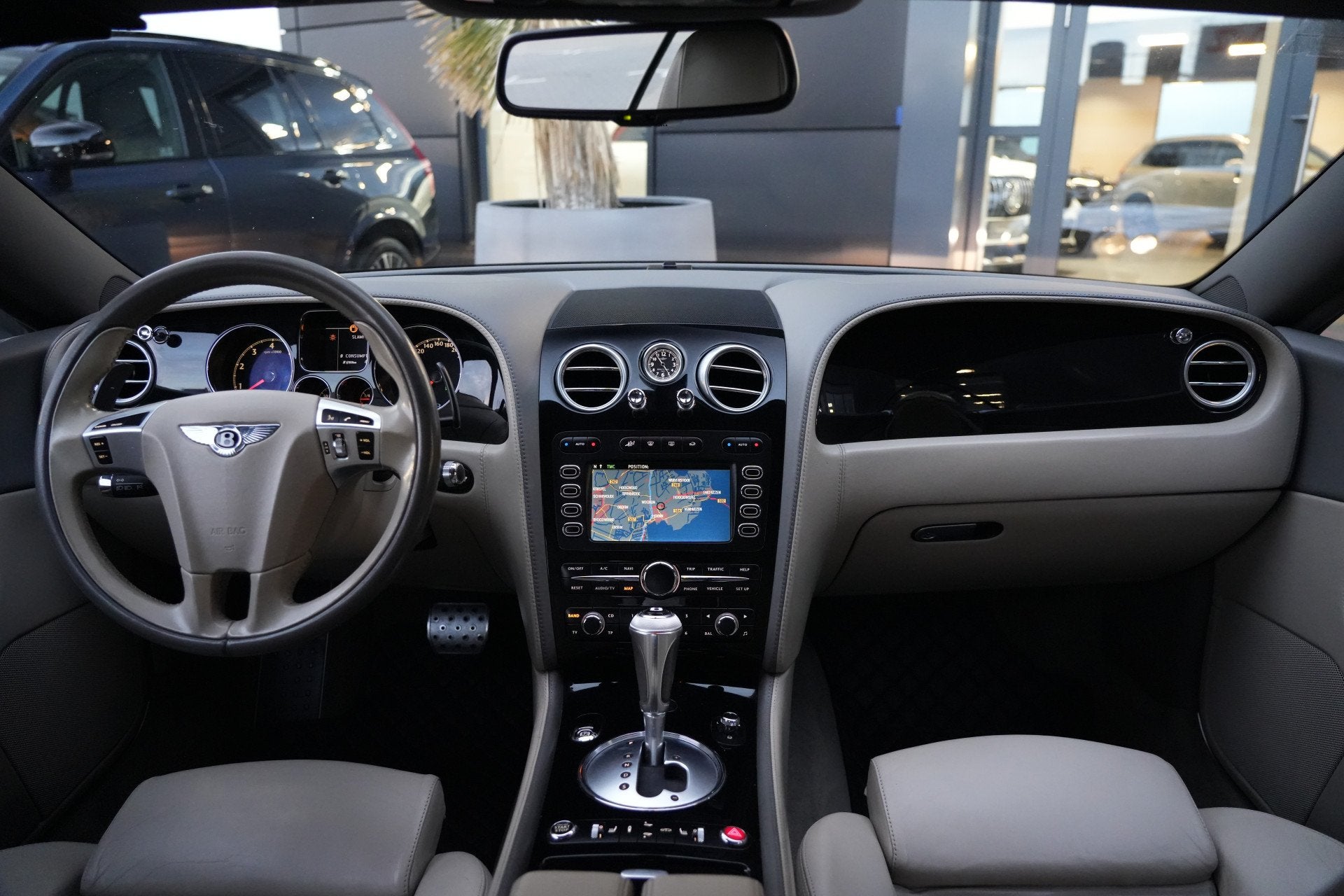 Bentley Continental GT 6.0 W12 Speed 612pk Stoelverwarming/L, Auto's, Bentley, Automaat, Beige, 12 cilinders, 2325 kg
