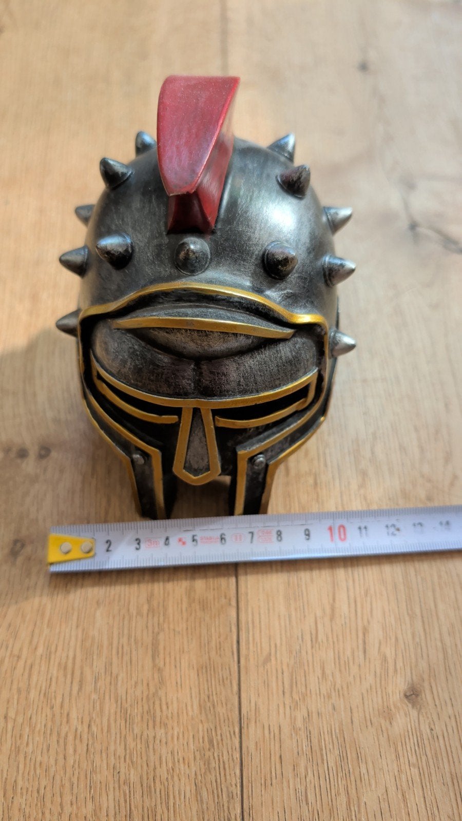 Romeinse helm - Zware kwaliteit decoratie, Ophalen of Verzenden, Gebruikt