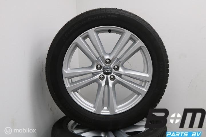 Org 20 inch velgen + winterbanden Audi Q7 4M 4M0601025G, Auto-onderdelen, Banden en Velgen, Gebruikt, 255 mm, Banden en Velgen