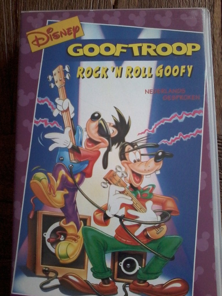 VHS Disney Gooftroop: Rock 'n Roll Goofy ( Jola ), Tekenfilm, Verzenden, Alle leeftijden, Nederlands