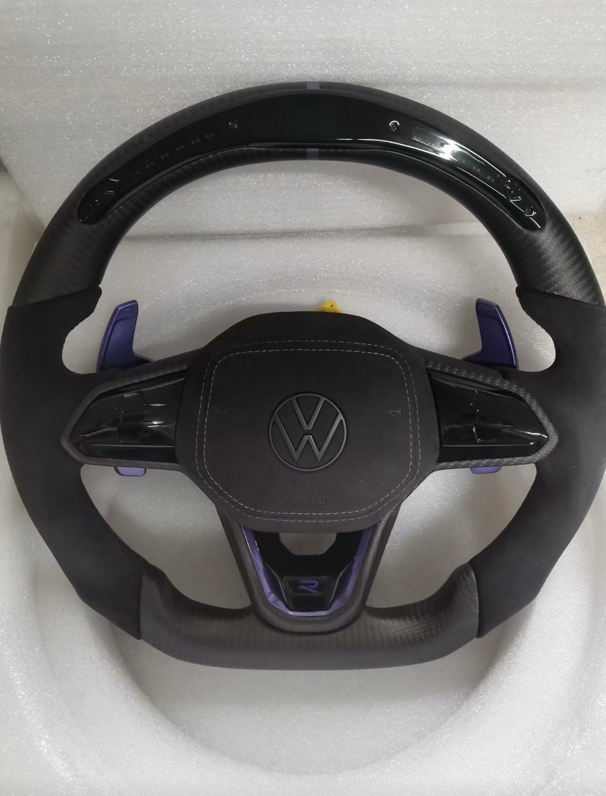 Volkswagen R Sportstuur – matte Carbon Look, Auto-onderdelen, Ophalen of Verzenden, Nieuw, Volkswagen