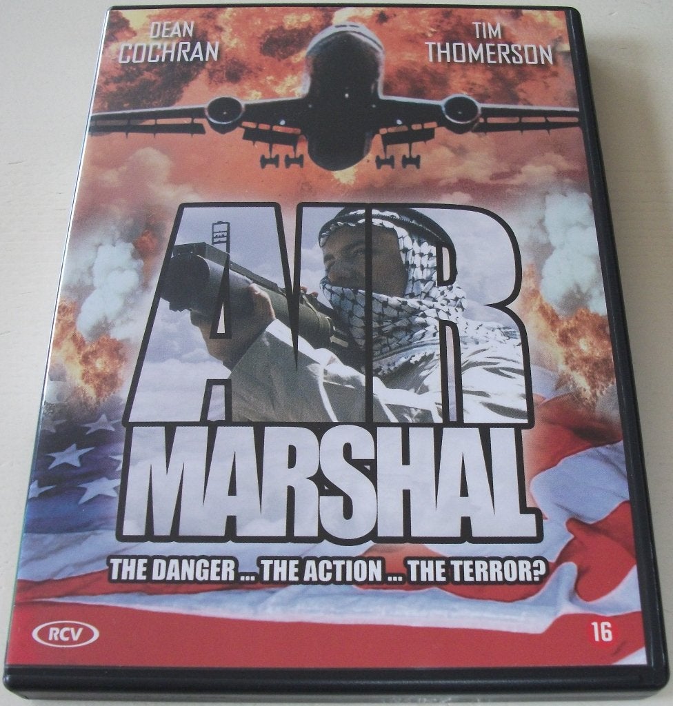 Dvd *** AIR MARSHAL *** The danger...the action...the terror, Engels, Vanaf 16 jaar, Nederlands, Actie