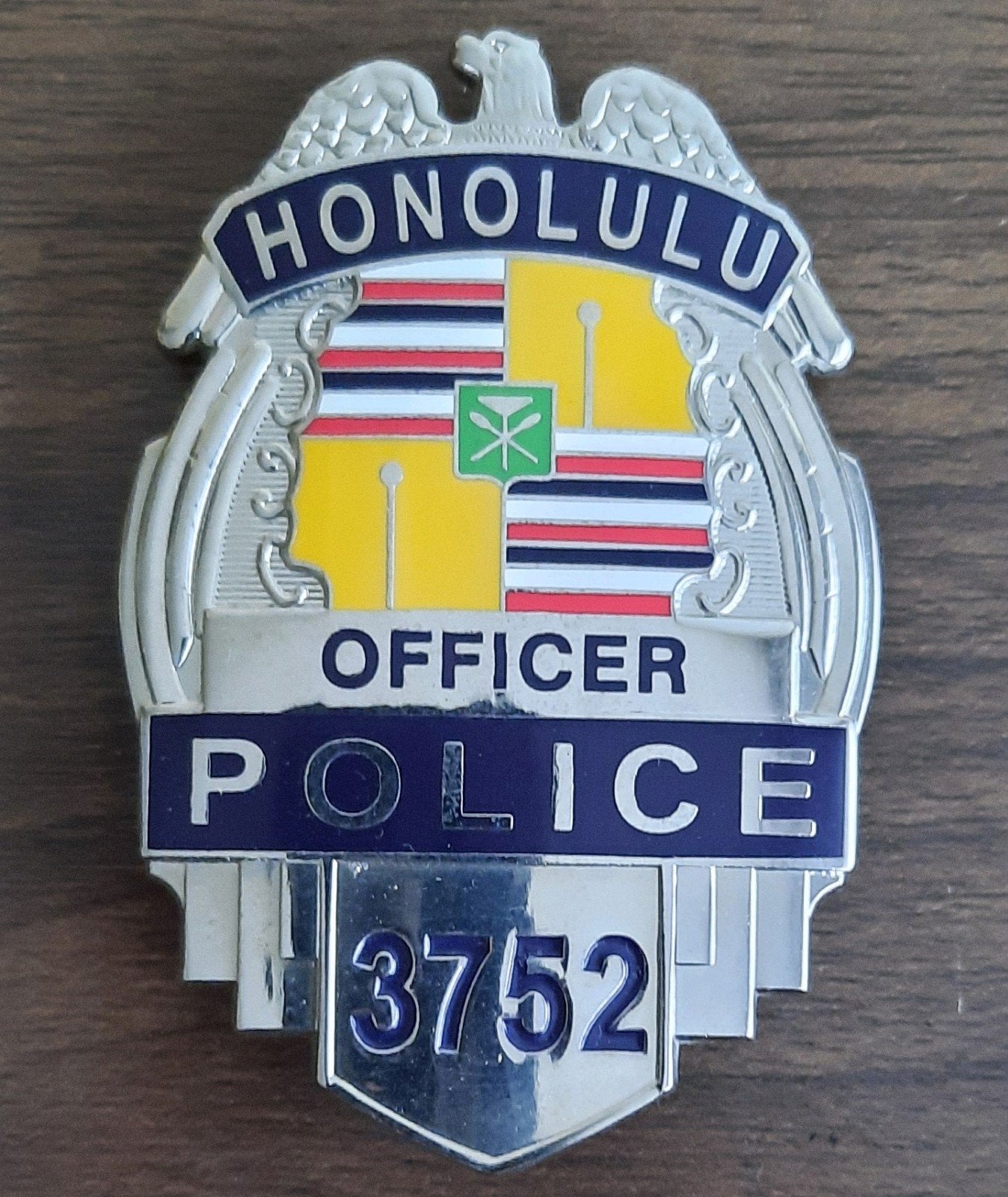 politie Honolulu police badge, Verzamelen, Verzenden, Overige soorten, Amerika, Embleem of Badge