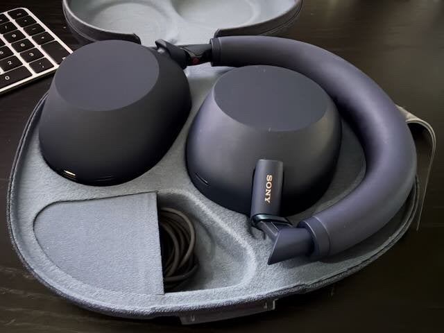Sony WH-1000M6 blauw, Audio, Tv en Foto, Koptelefoons, Ophalen of Verzenden, Zo goed als nieuw, Blauw, Draadloos