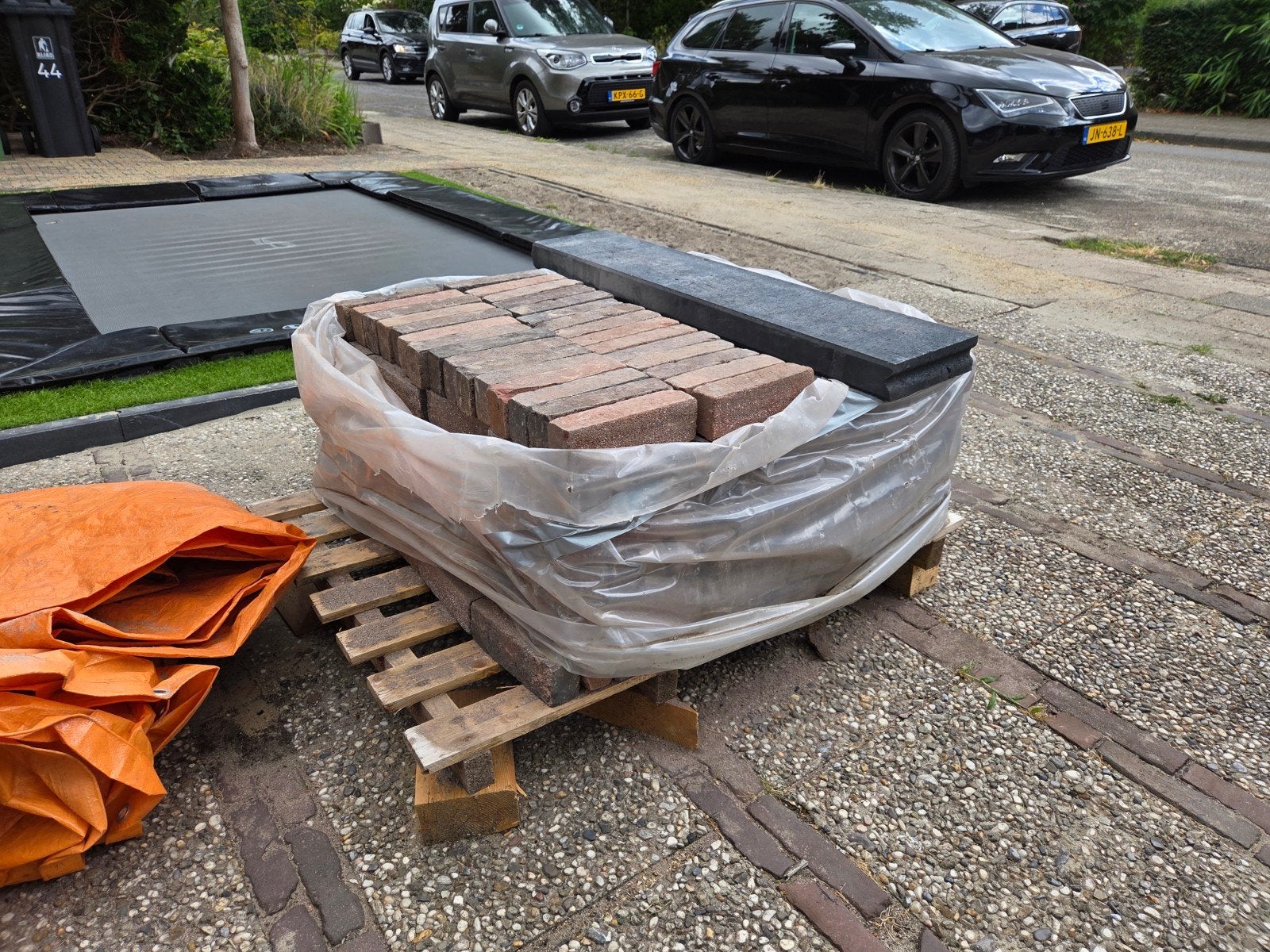 3 m2 waaltjes, Ophalen, Nieuw, Minder dan 5 m², Klinkers