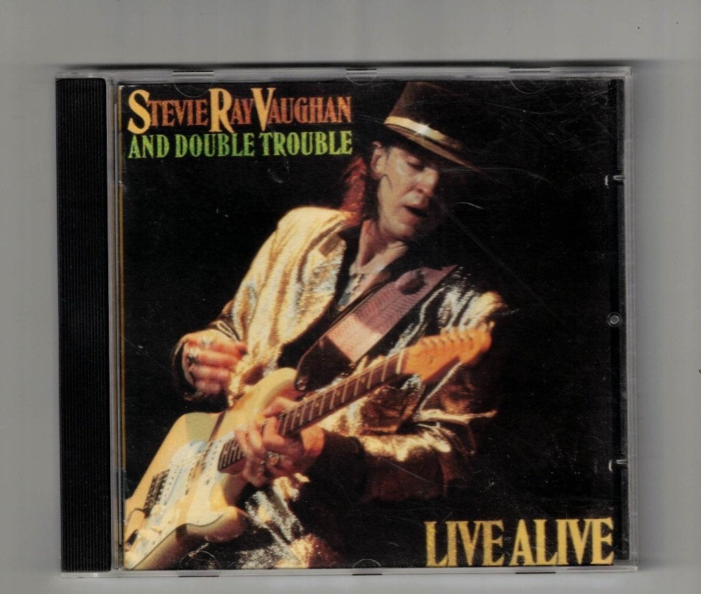 Stevie Ray Vaughan CD Live alive, Ophalen of Verzenden, Gebruikt, Jazz