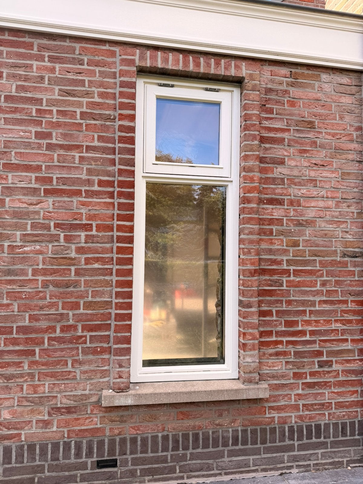 2x hardhouten kozijn 65 x 180 cm – dubbel glas – kiepraam, Raamkozijn, Zo goed als nieuw, Hout, Ophalen