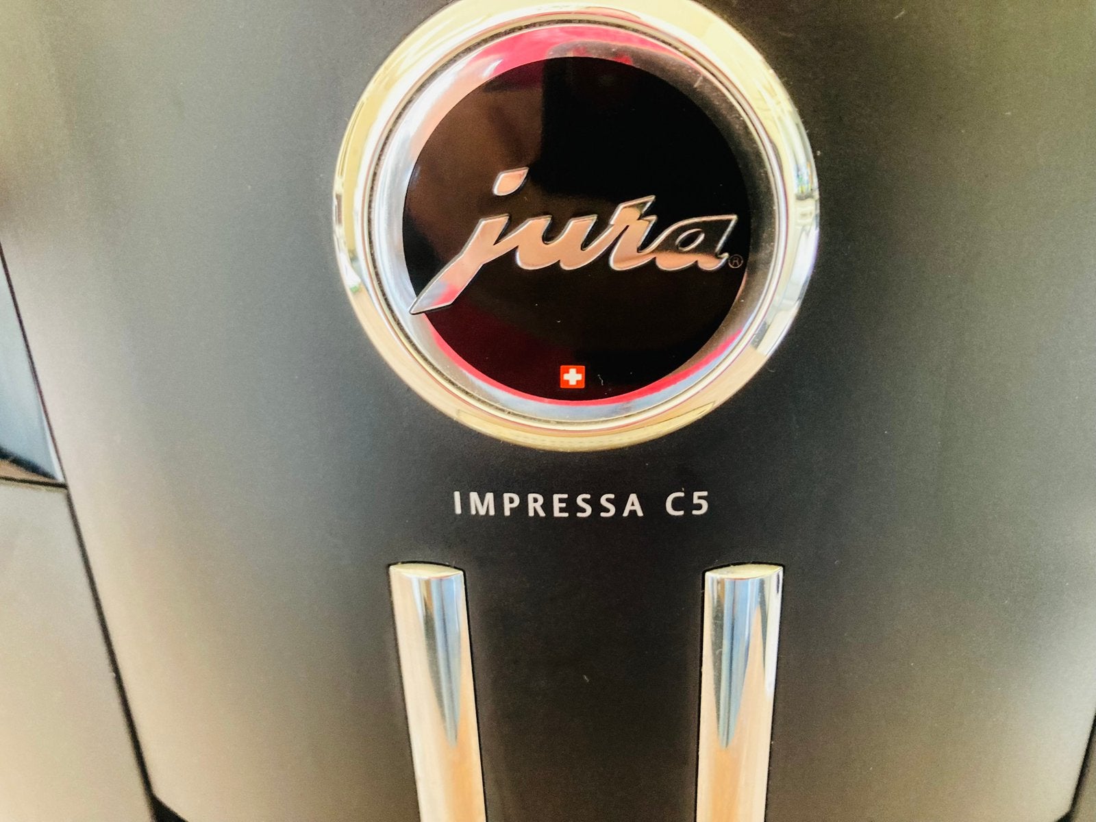 Koffie automaat Jura Impressa C5, 4 tot 10 kopjes, Afneembaar waterreservoir, Koffiemachine, Refurbished