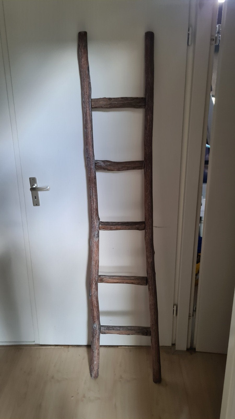 Oude houten siertrap, Ophalen, Hout, Gebruikt, Landelijk