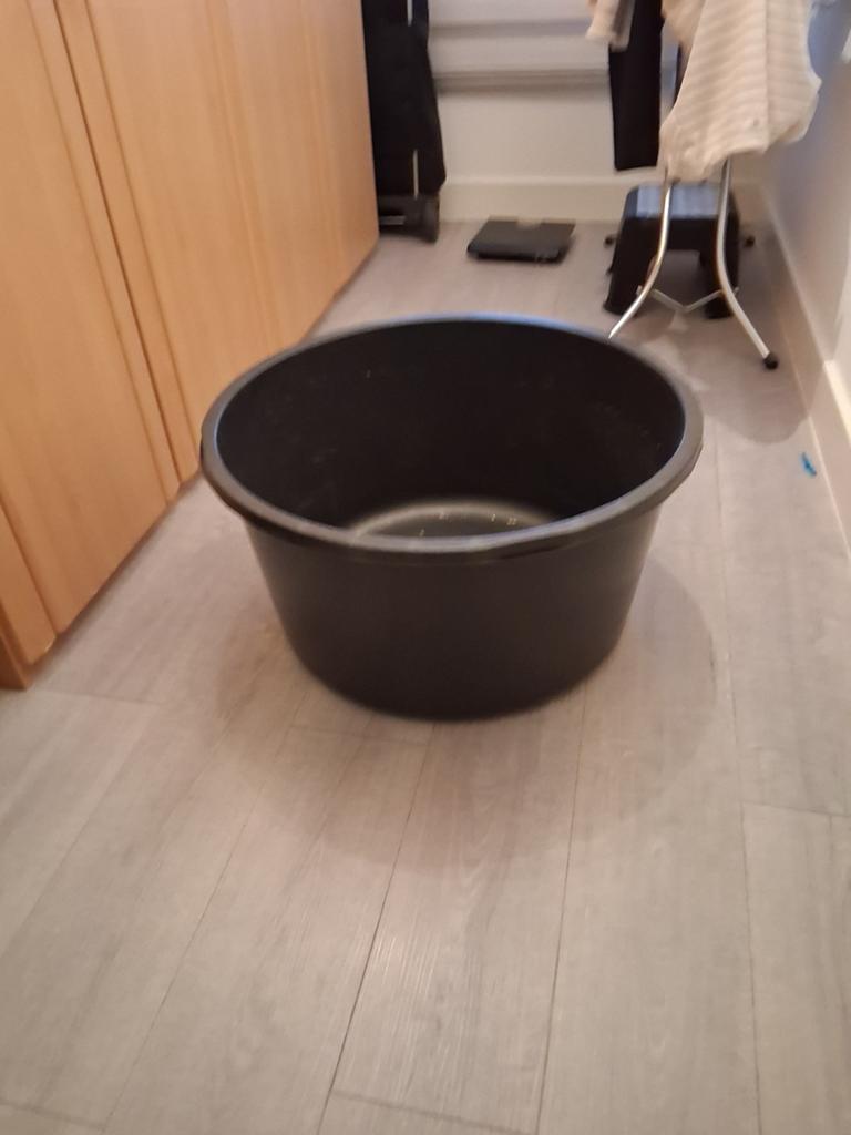 Waterdichte bloembak/speciekuip GRIPLINE - H 35cm, Omtrek 66, Tuin en Terras, Bloembakken en Plantenbakken, Ophalen, Kunststof