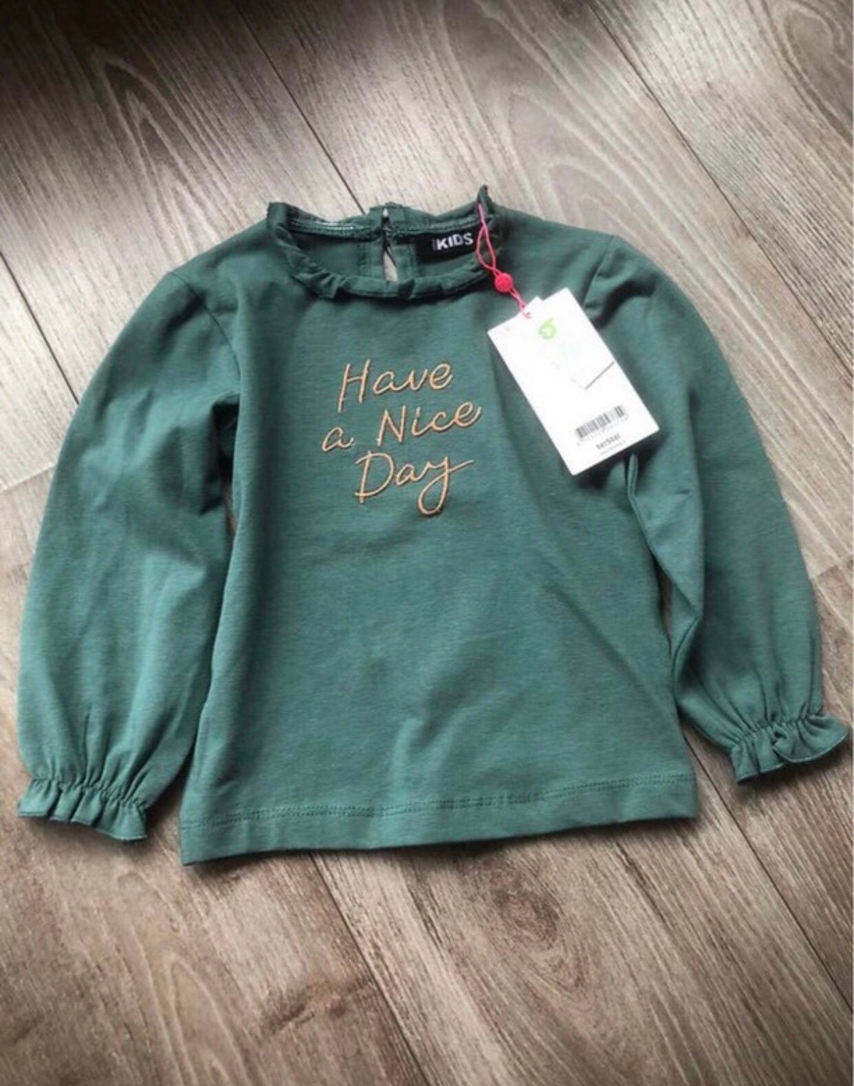 Nieuwe longsleeve - Maat 92, Ophalen of Verzenden, Nieuw, Meisje, Shirt of Longsleeve