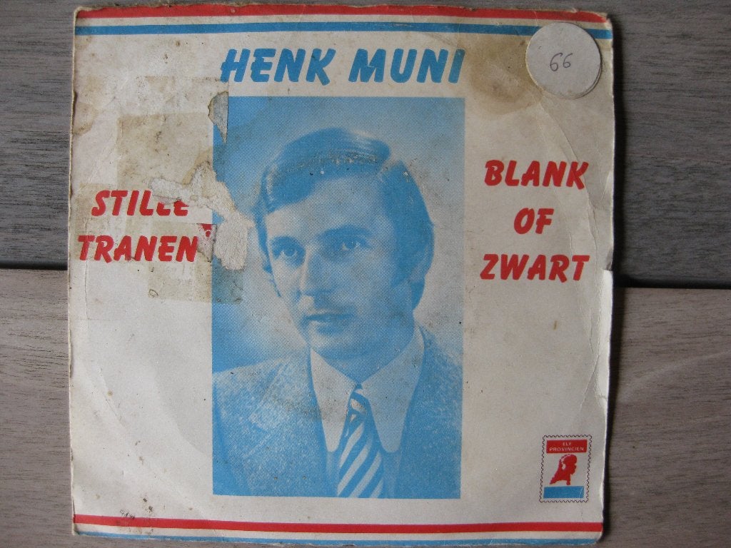 Vinyl single Henk Muni   "Stille tranen", Ophalen of Verzenden, Gebruikt, Nederlandstalig