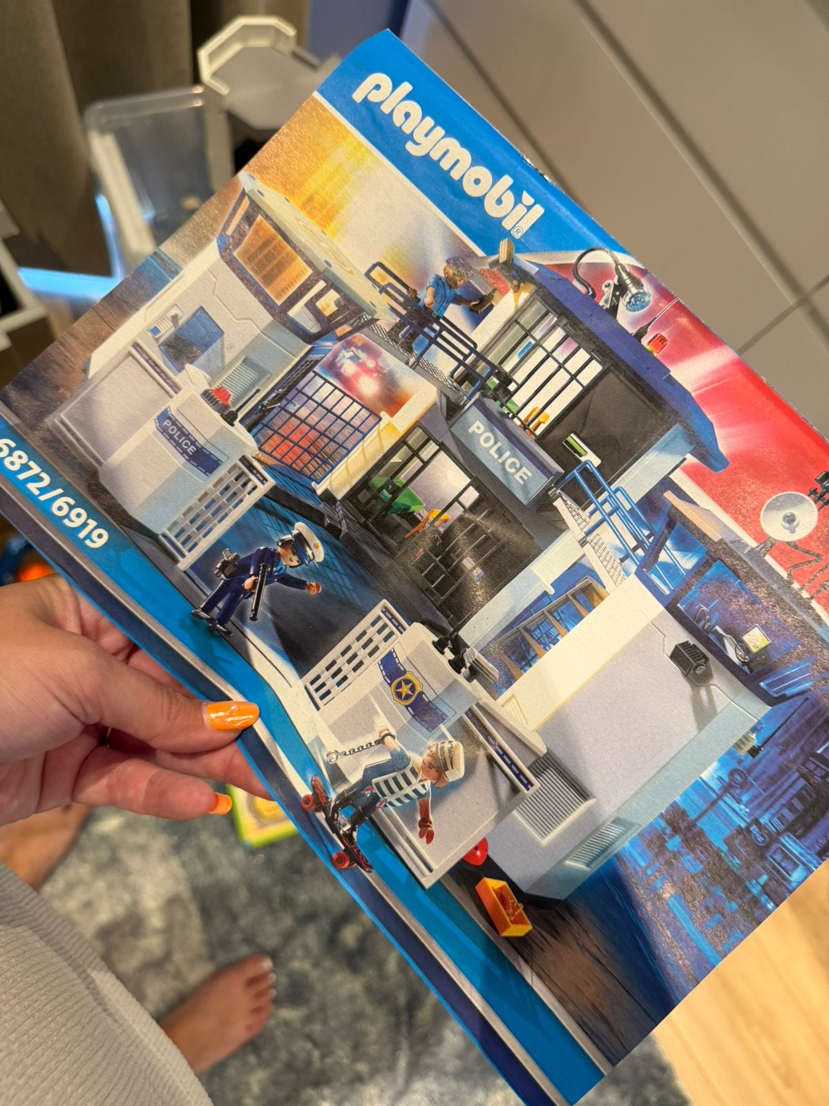 Playmobile 6872 politie 6811 en ridder toren 70953, Ophalen, Zo goed als nieuw