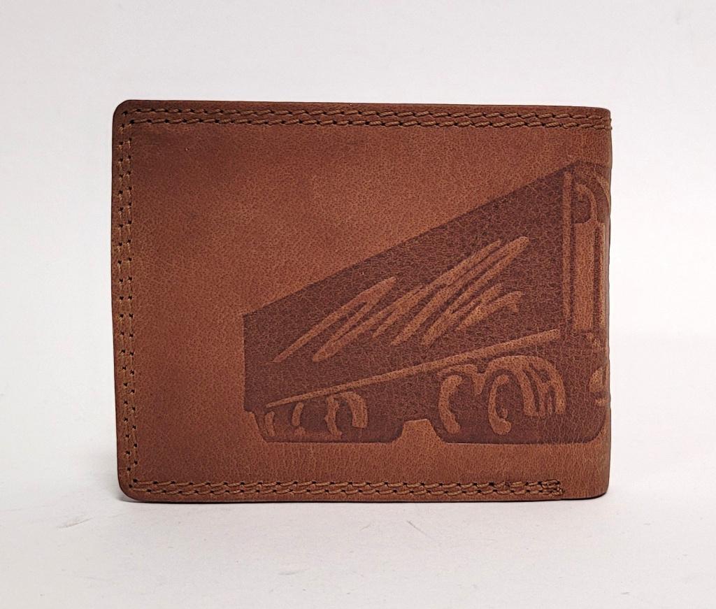 Vrachtwagen Truck trailer portemonnee van echt leer wallet, Sieraden, Tassen en Uiterlijk, Portemonnees, Info@deconoord.nl, Zwart