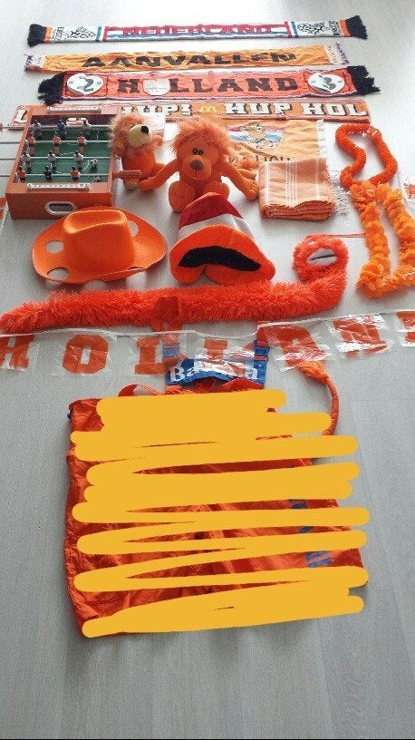 alle oranje artikelen voor euro 35,00, Ophalen, Gebruikt, Versiering, Oranje of Koningsdag