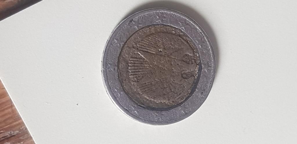 Mislukte 2euro Adelaar zonder jaartal, Ophalen of Verzenden, Duitsland, 2 euro, Losse munt