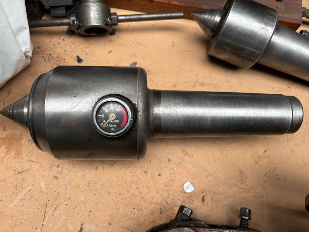 Rohm meedraaiend center MK6 met drukmeter, Doe-het-zelf en Verbouw, Ophalen, Gebruikt