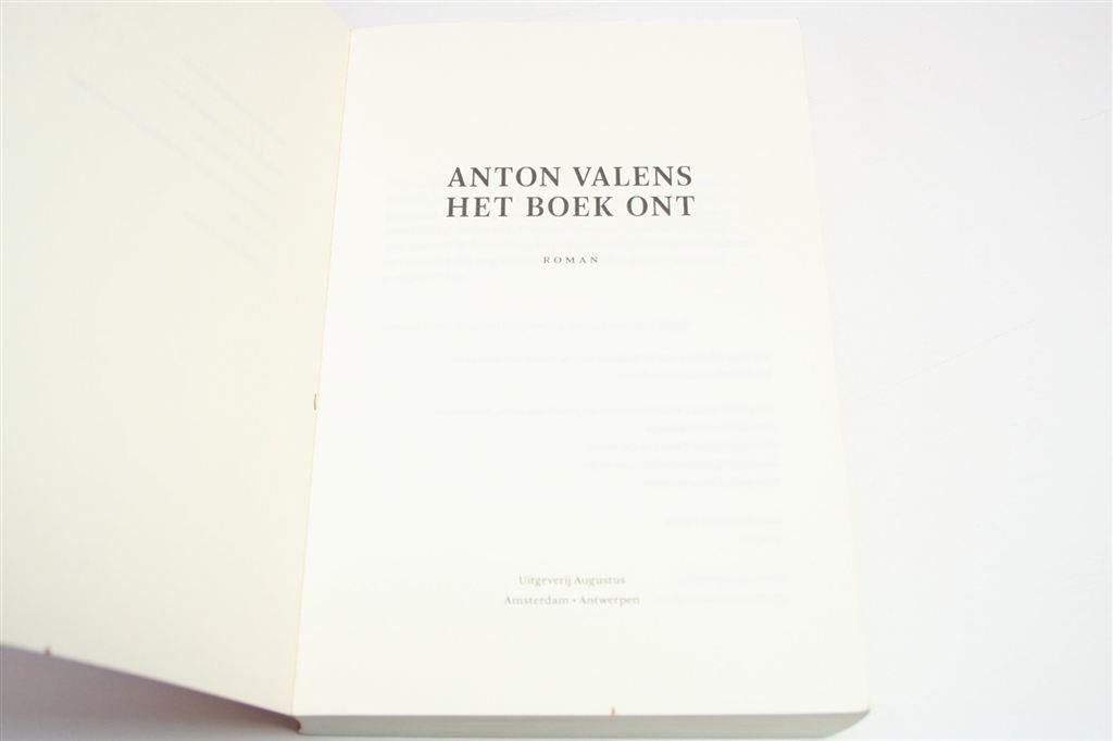 Het Boek Ont — Anton Valens — Werkloze Zelfhulpgroep, Ophalen of Verzenden, Gelezen