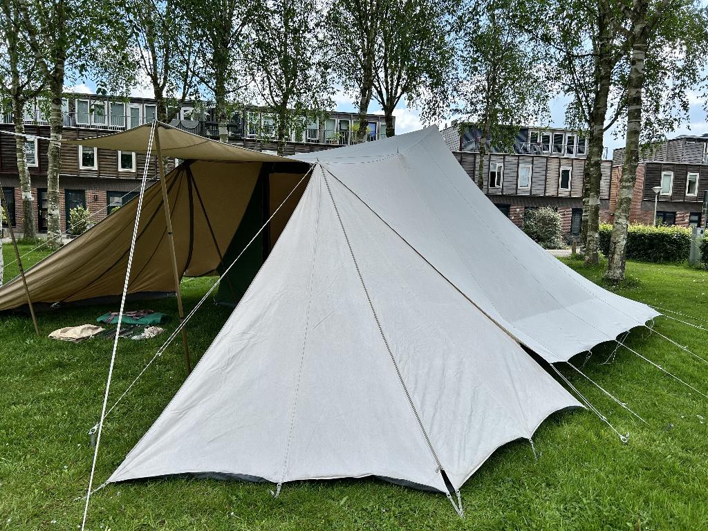 De waard Albatros, Caravans en Kamperen, Tenten, tot en met 4, Gebruikt, Ophalen