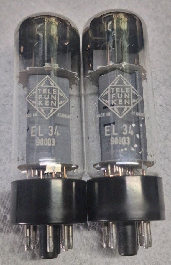 Philips/ Telefunken EL34 Mullard Blackburn xf2, Ophalen of Verzenden