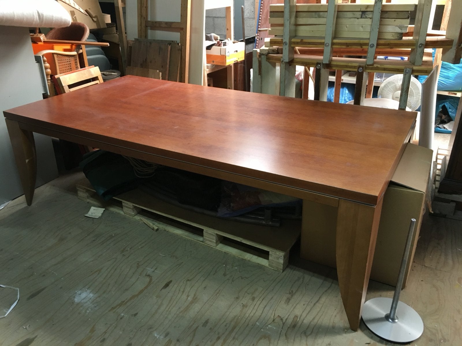 Jan des Bouvrie eettafel 240x120x80 cm, Ophalen