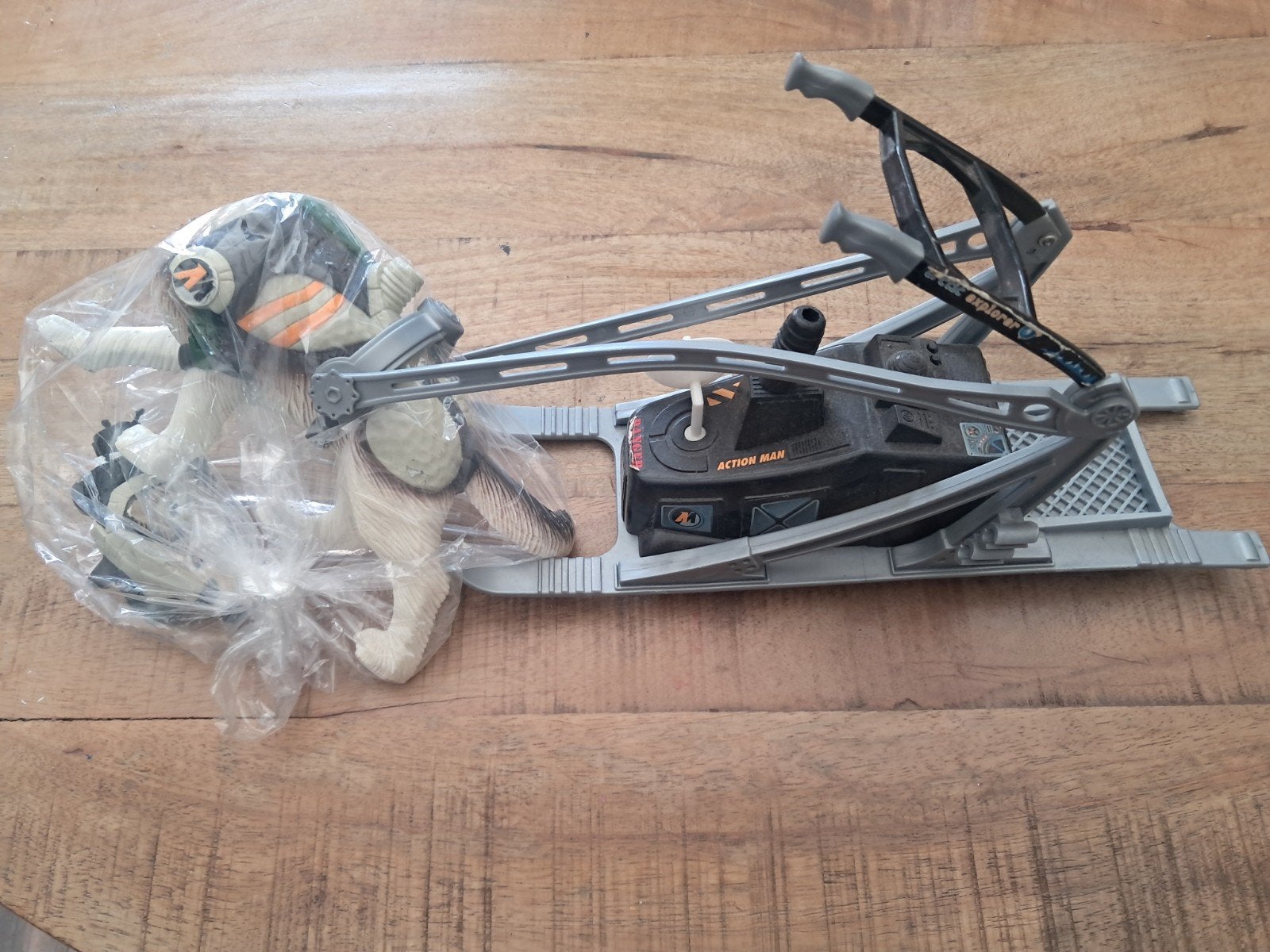 Action man polar slede + hond vintage, Verzamelen, Ophalen of Verzenden