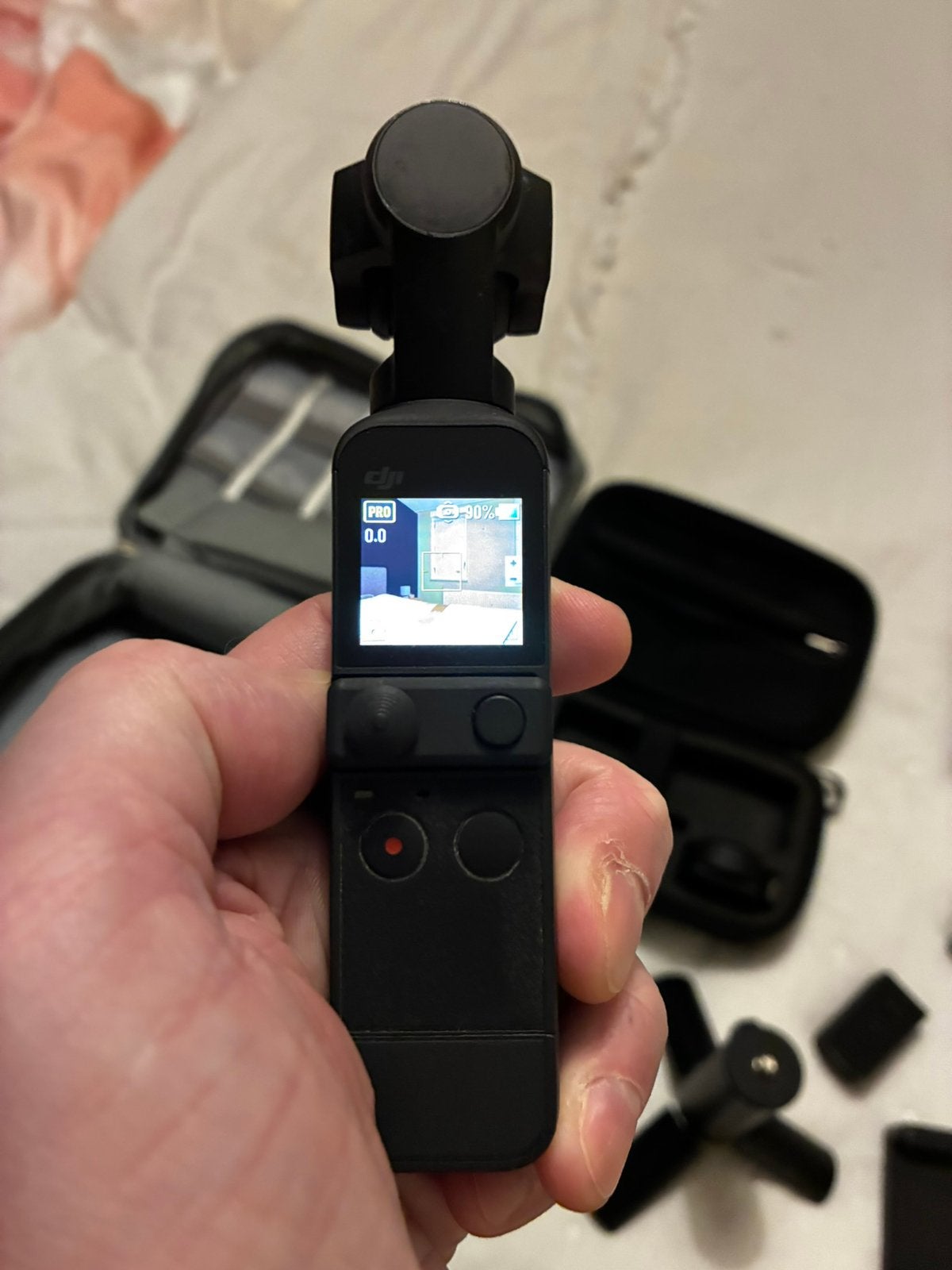 Prachtige DJI Actiecamera met veel accessoires, Audio, Tv en Foto, Ophalen of Verzenden, Zo goed als nieuw, Overige merken