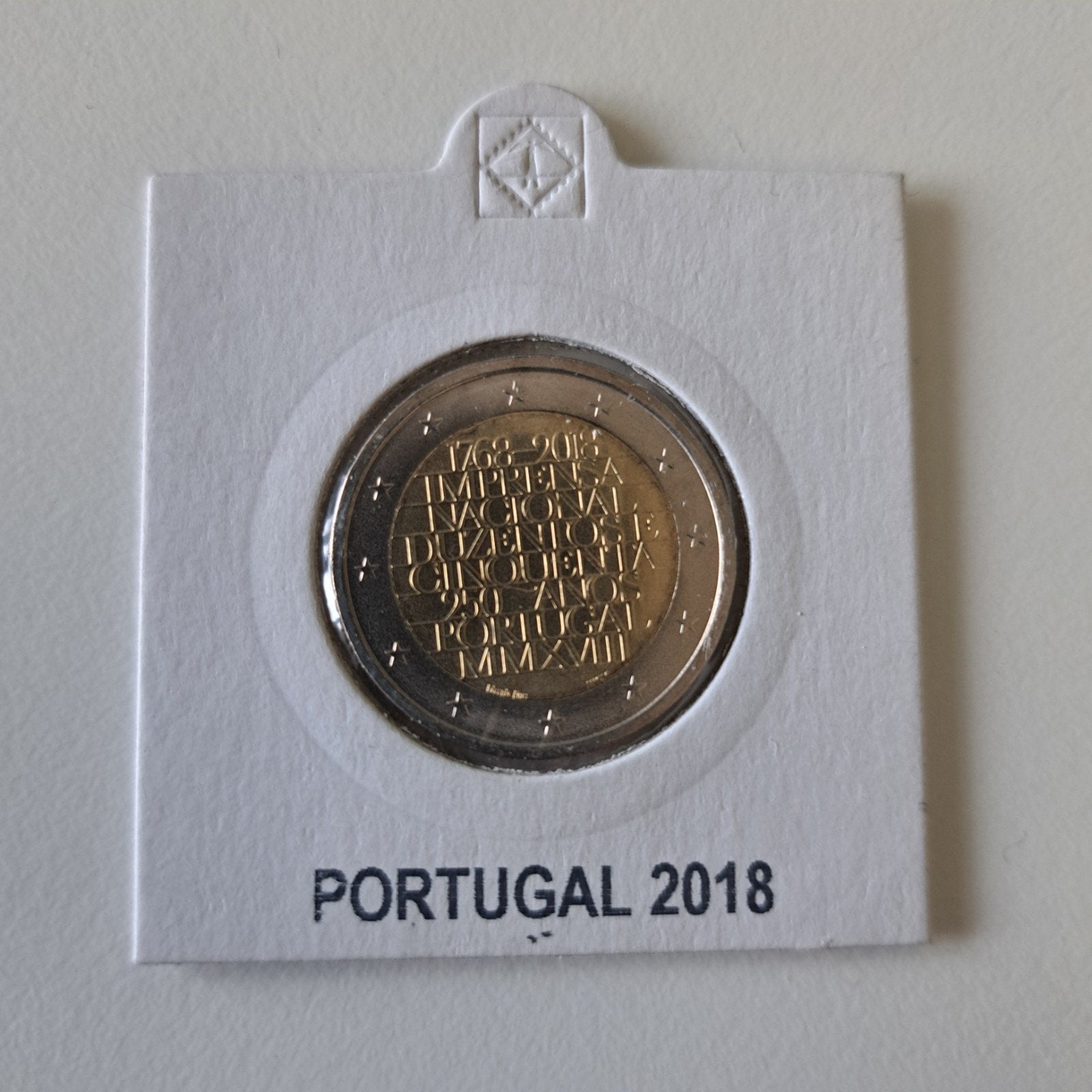 Portugal 2 euro 2018 Imprensa Nacional UNC, Postzegels en Munten, Munten | Europa | Euromunten, Ophalen of Verzenden, Portugal