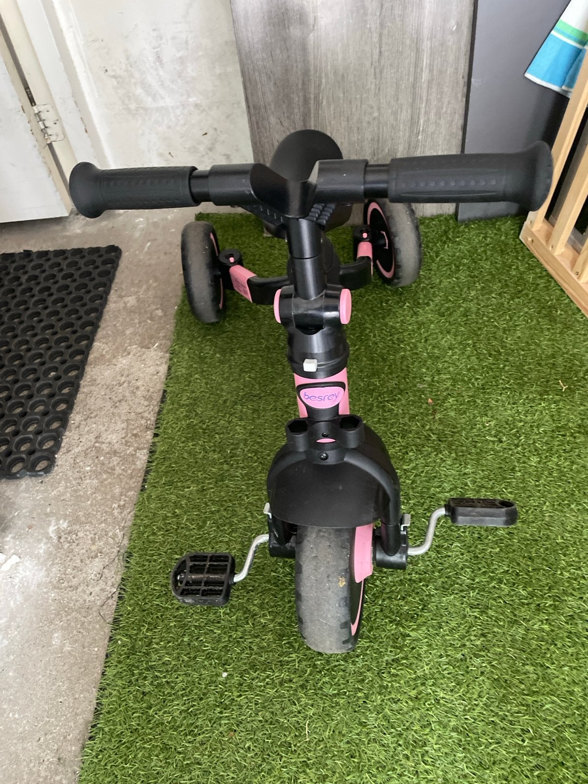 Roze You-Trik driewieler - Zo goed als nieuw, Fietsen en Brommers, Ophalen, Zo goed als nieuw