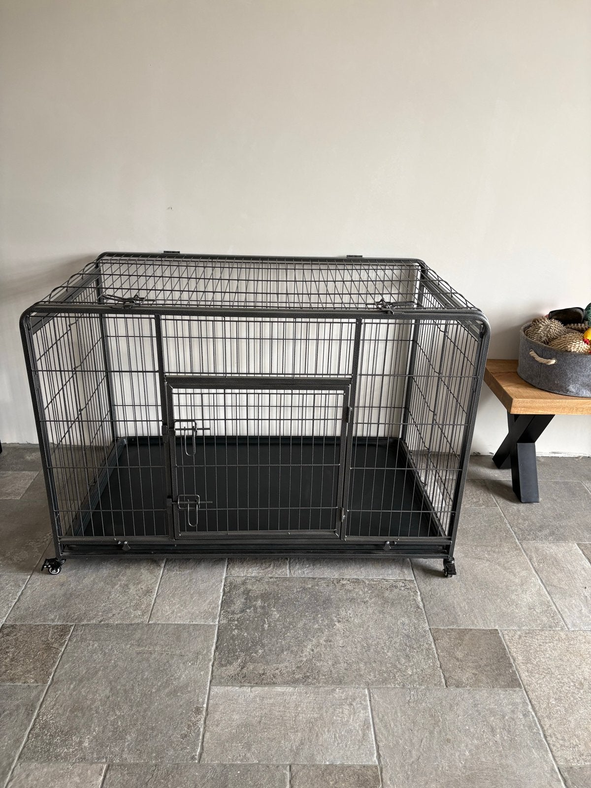 Xl hondenbench 123x75x81, Dieren en Toebehoren, Ophalen, Nieuw