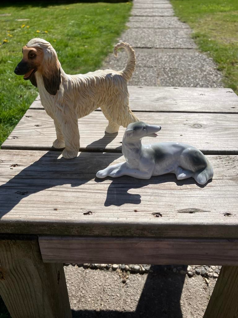 Windhond beeldjes, Verzamelen, Beelden en Beeldjes, Ophalen of Verzenden, Zo goed als nieuw, Dier