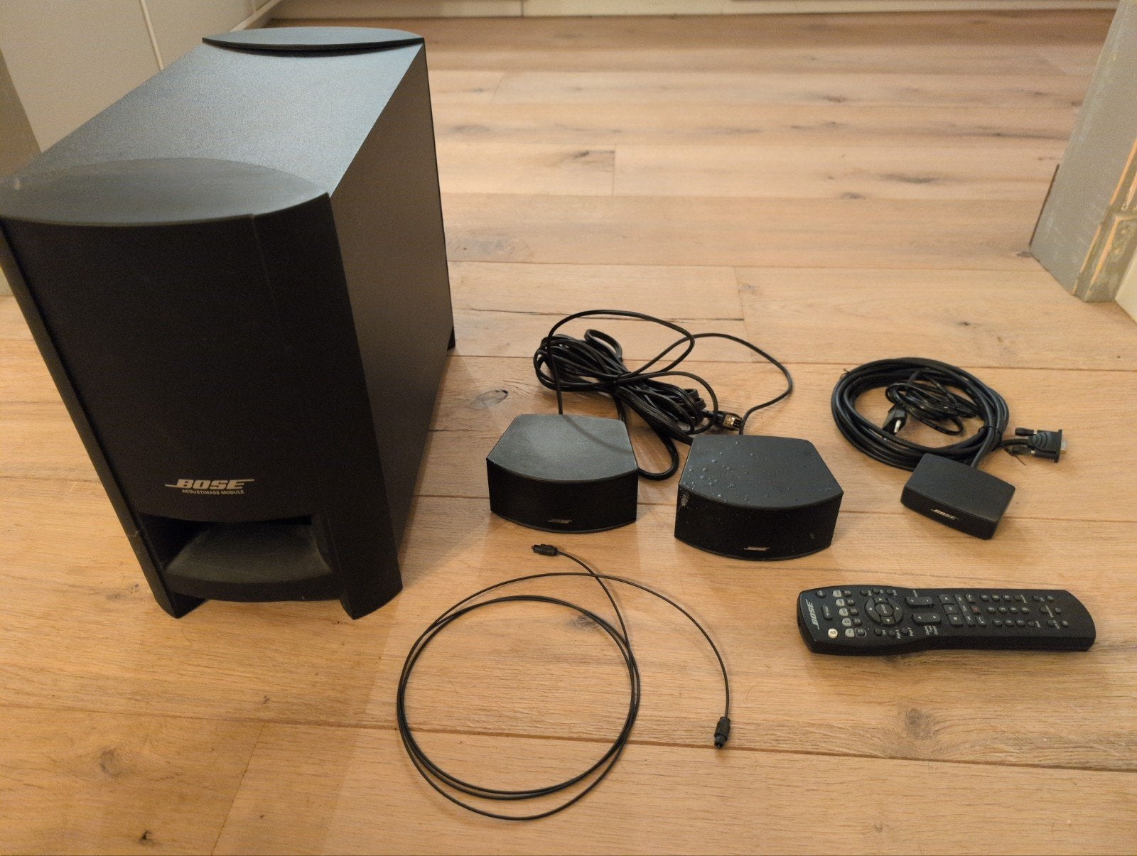 Bose Cinemate Home Cinema Systeem, Ophalen