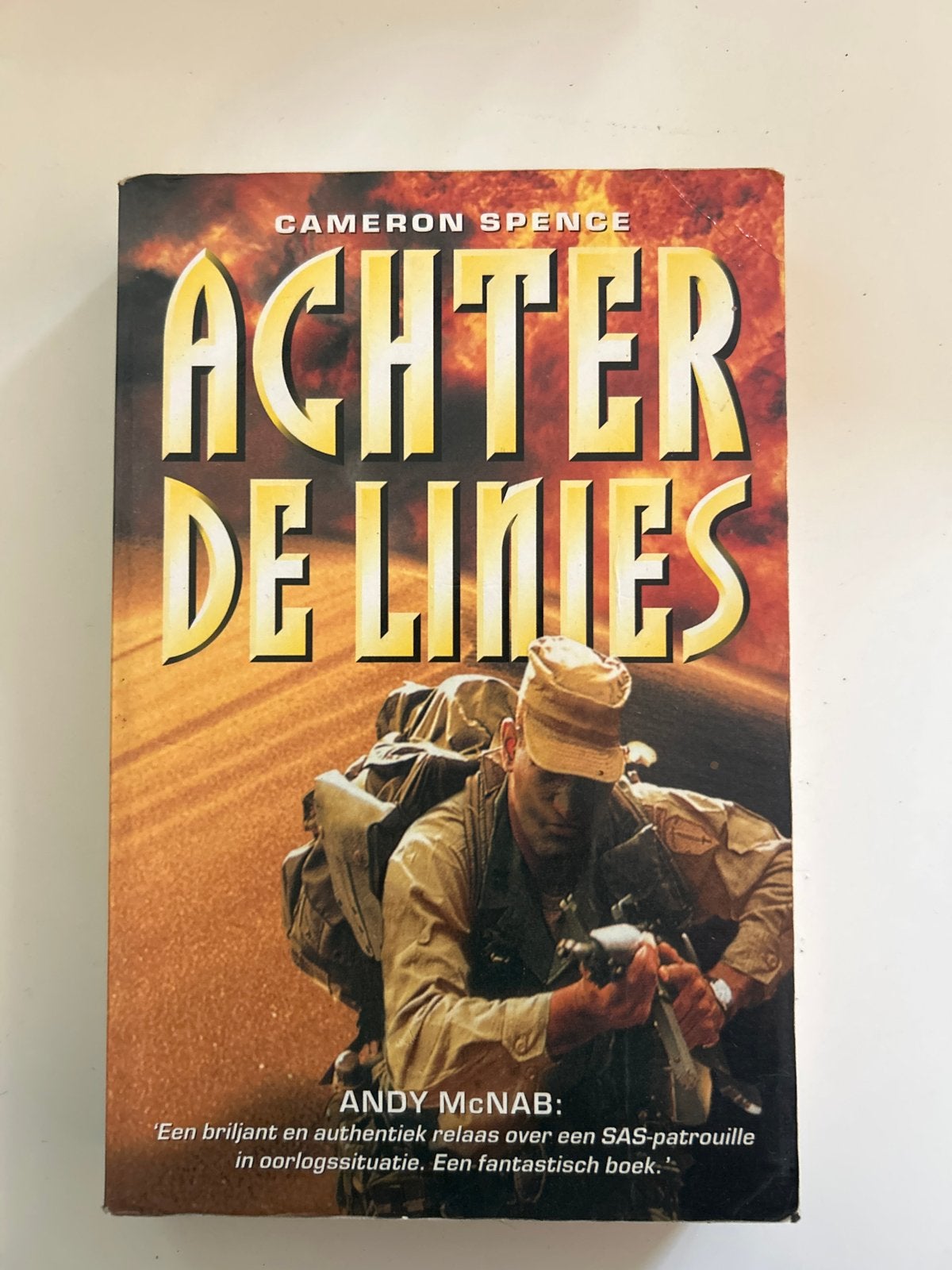 Achter de Linies - Cameron Spence (SAS-patrouille), Ophalen of Verzenden, 1945 tot heden, Gelezen, Landmacht