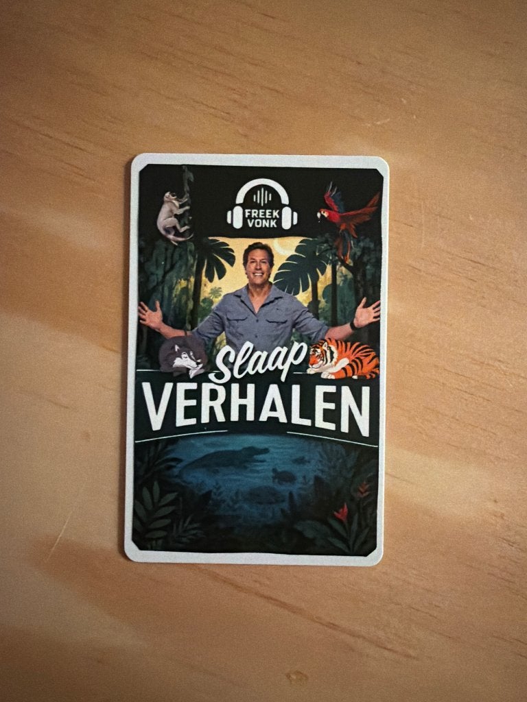 Freek Vonk Slaapverhalen · Yoto luisterkaart, Ophalen of Verzenden, Zo goed als nieuw, Ontdekken, Met geluid