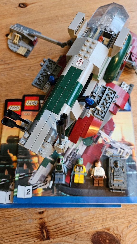Lego Star Wars Set 8097 Slave I, Compleet, Star Wars, Lego, Ophalen of Verzenden