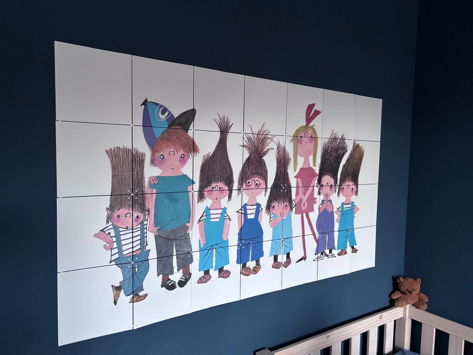 IXXI wanddecoratie kinderkamer - Pluk van de Petteflet, 80 cm, Meerkleurig, Ophalen of Verzenden, Wandtegel