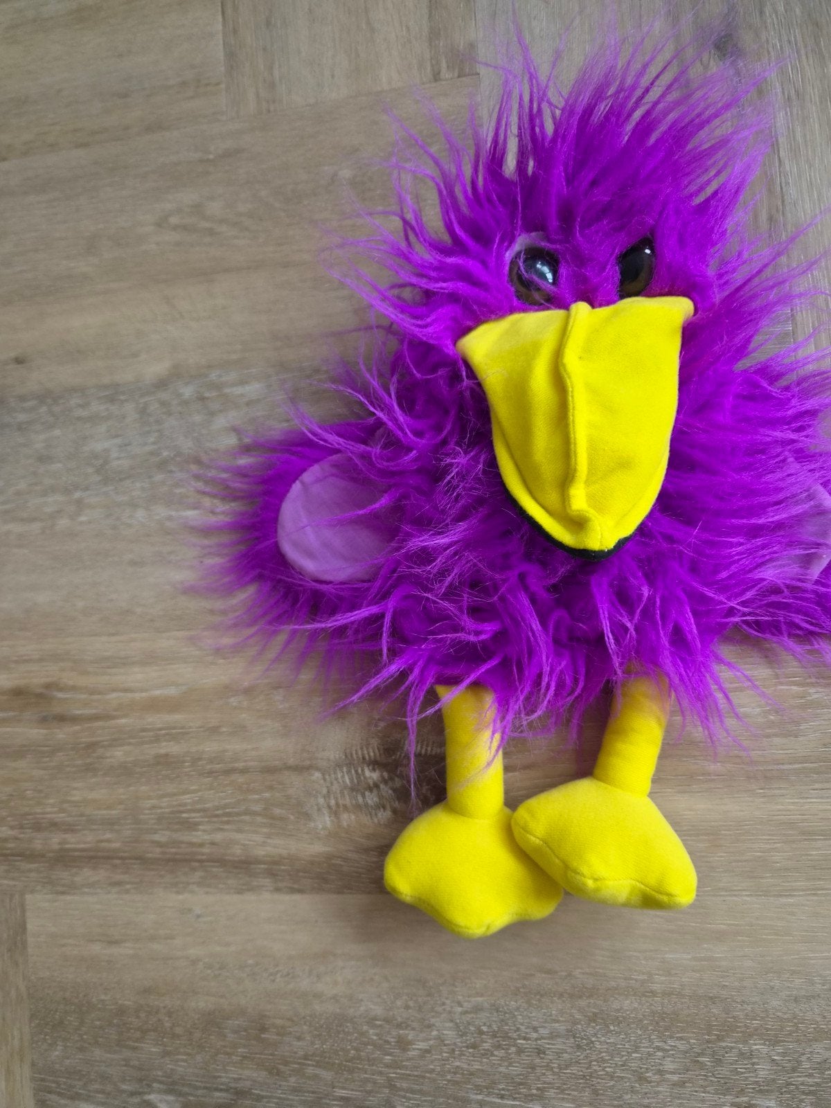 leuke handpop vogel, Kinderen en Baby's, Ophalen, Zo goed als nieuw, Overige typen