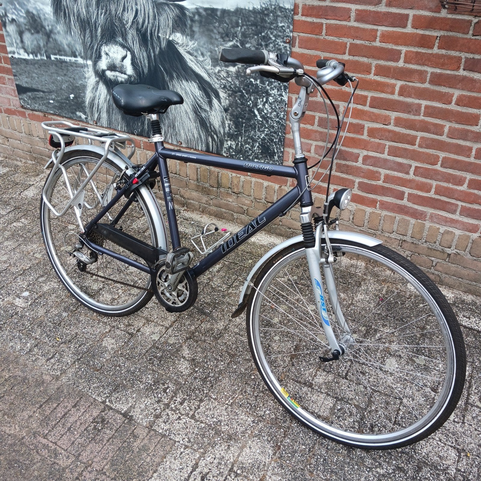 mooie heren fiets, Fietsen en Brommers, Ophalen, Overige merken