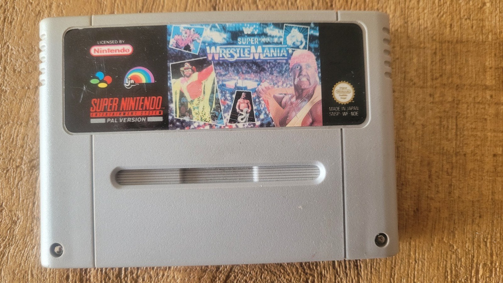 WWF Super WrestleMania SNES PAL, Gebruikt, Vechten, 2 spelers, Eén computer