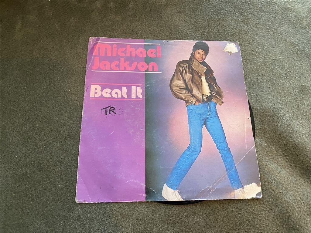 Michael Jackson beat it singles [421], Verzenden, Zo goed als nieuw, Pop