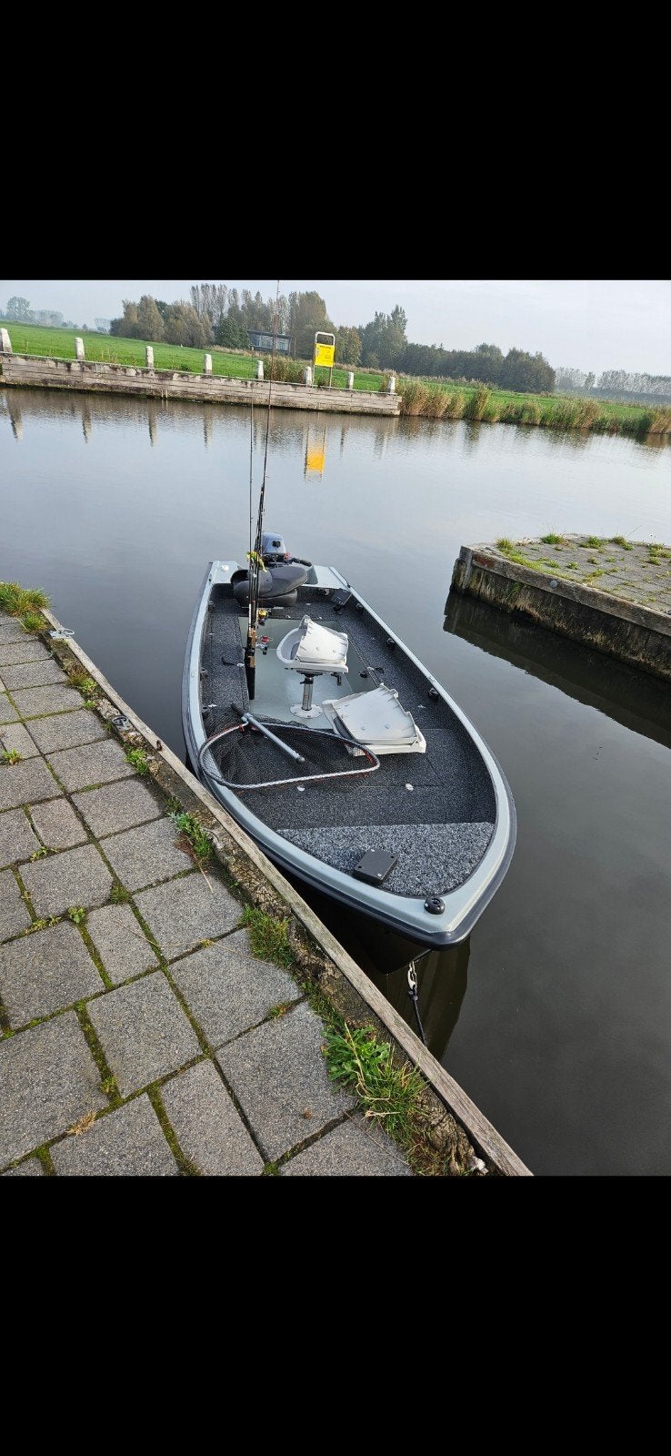 Visboot Rana Skipper 15, Watersport en Boten, Dieptemeter, 4 m, Buitenboordmotor, Zo goed als nieuw