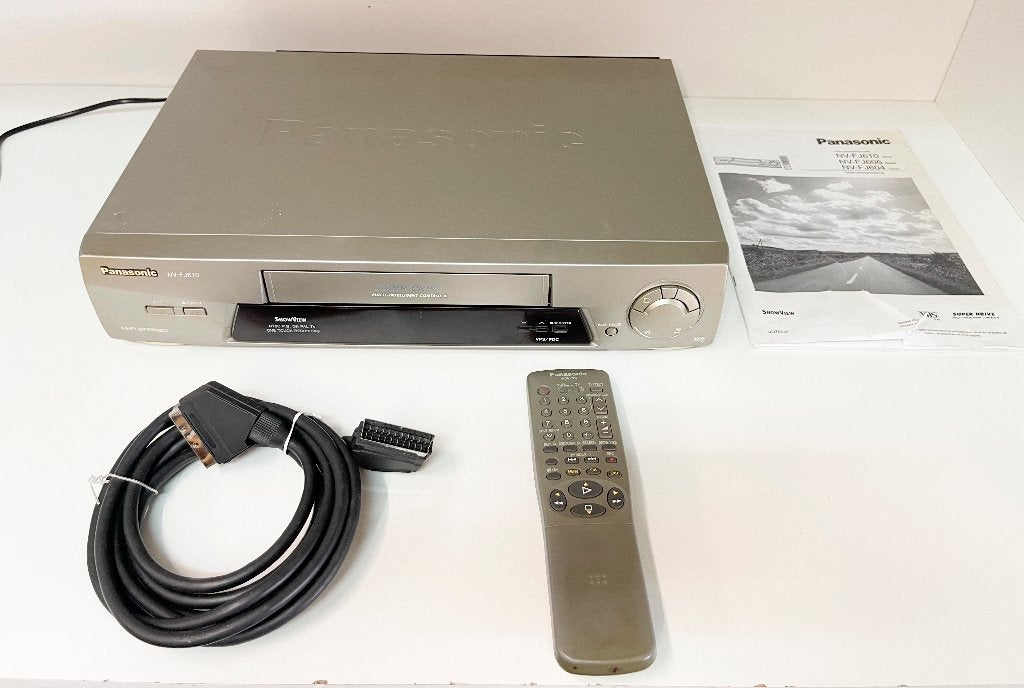 Panasonic NV-FJ610EG-S SUPER DRIVE VHS Recorder+afstandbedie, Audio, Tv en Foto, Videospelers, N, Ophalen of Verzenden, VHS-speler of -recorder