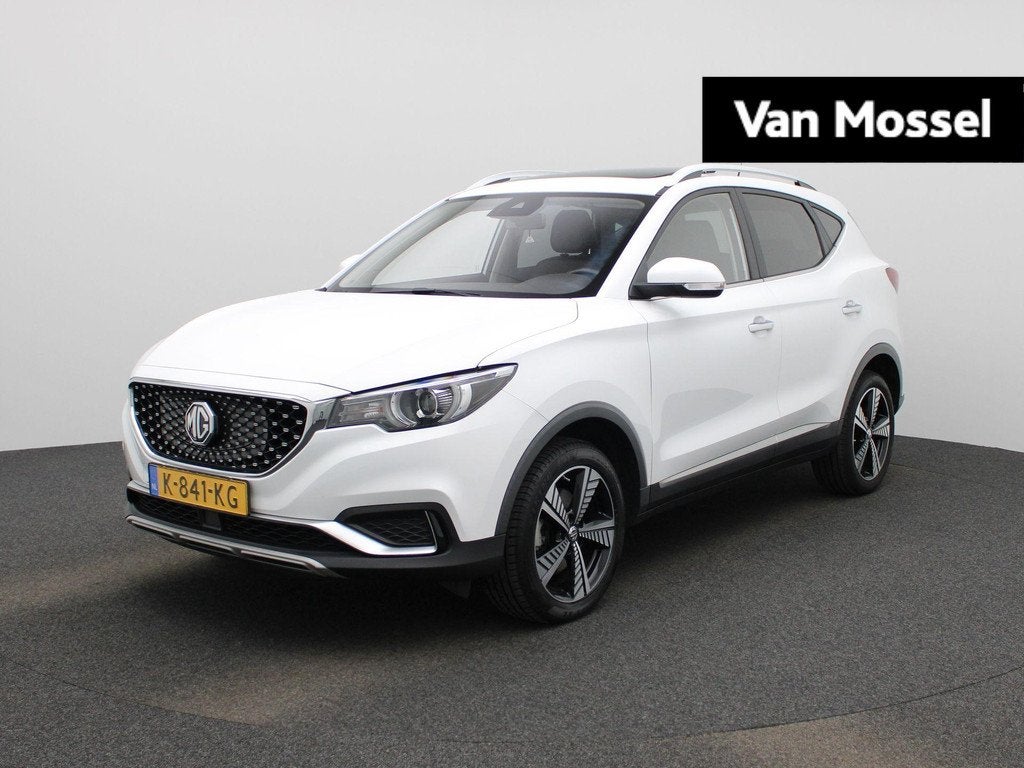 MG ZS EV Luxury 45kWh | Leder | Navi | Panoramadak | Apple C, Auto's, MG, Gebruikt, 143 pk, ZS, 1507 kg