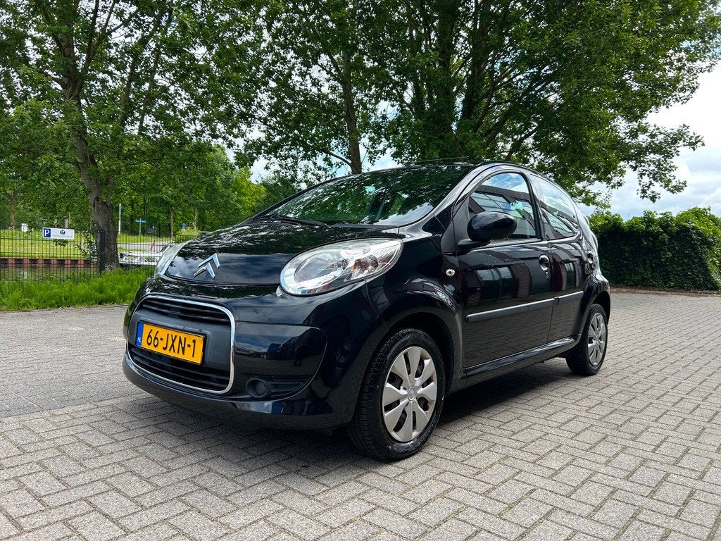 Citroen C1 1.0-12V Airco/Nieuwe Apk + Beurtje, Auto's, Voorwielaandrijving, Stof, Gebruikt, Zwart