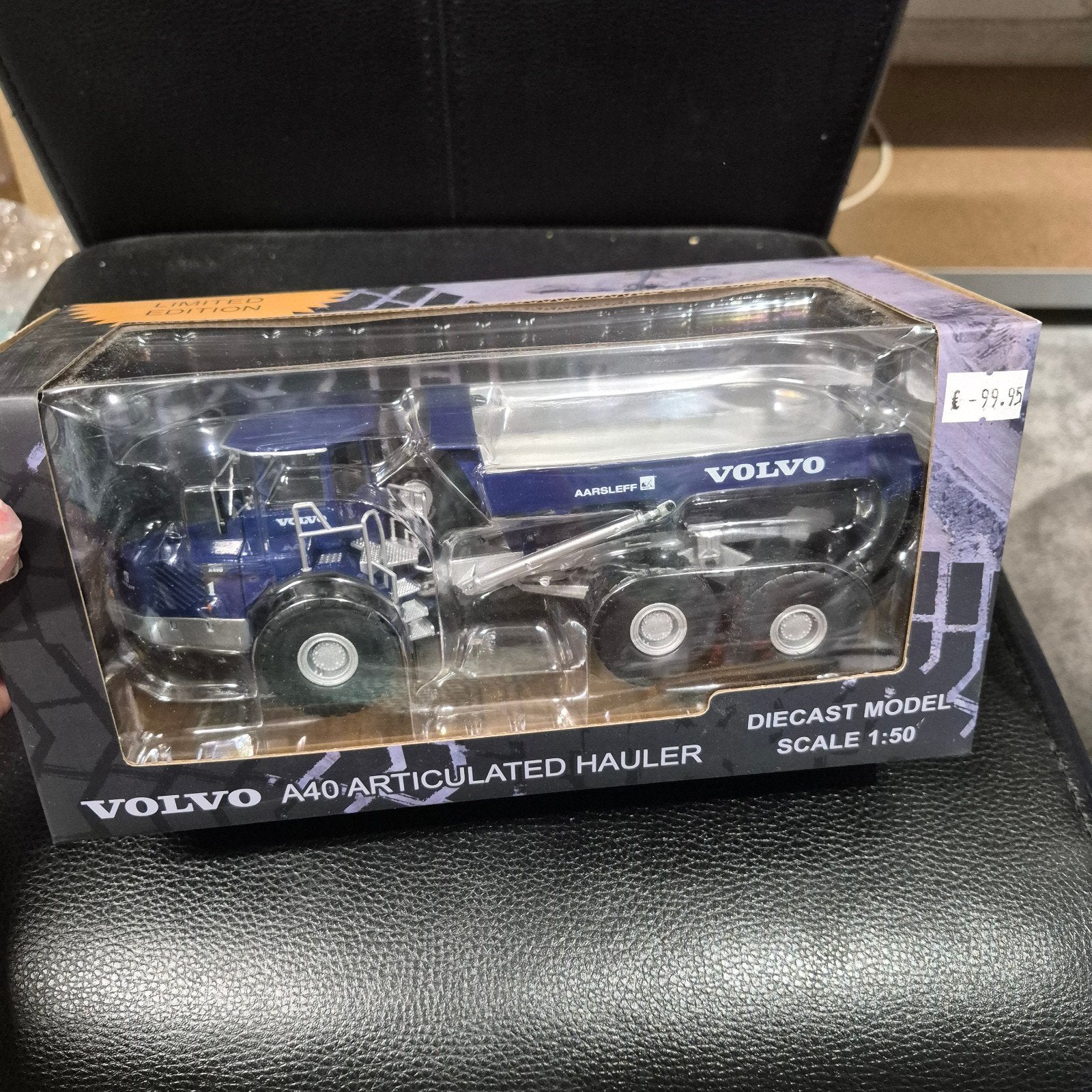 Volvo A40 Articulated Hauler 'Aarsleff' - 1:50 - Motorart, Hobby en Vrije tijd, Overige merken, Verzenden, Onbekend, Nieuw