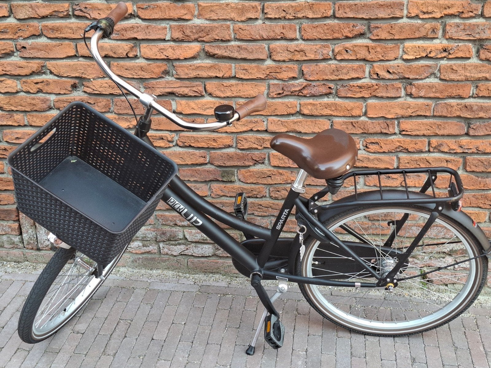 Sparta Pick-Up meisjesfiets 24 inch, Ophalen, Terugtraprem, Sparta, Versnellingen